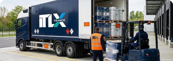 Chargement sécurisé d'un camion ITLX certifié ADR