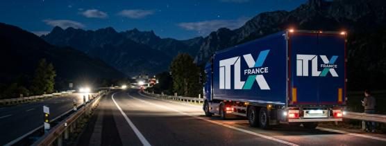 Navette ITLX en double équipage sur autoroute de nuit